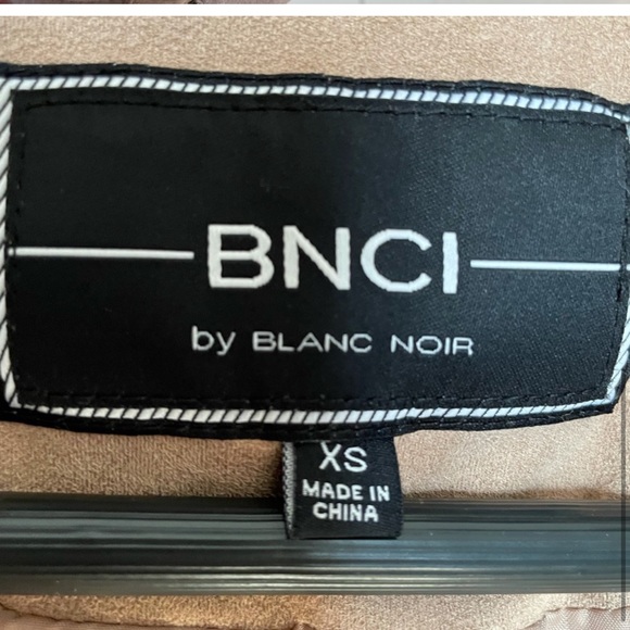 Blanc Noir Suede Zip-up Jacket XS - Picture 5 of 7